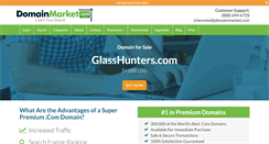 Desktop Screenshot of glasshunters.com